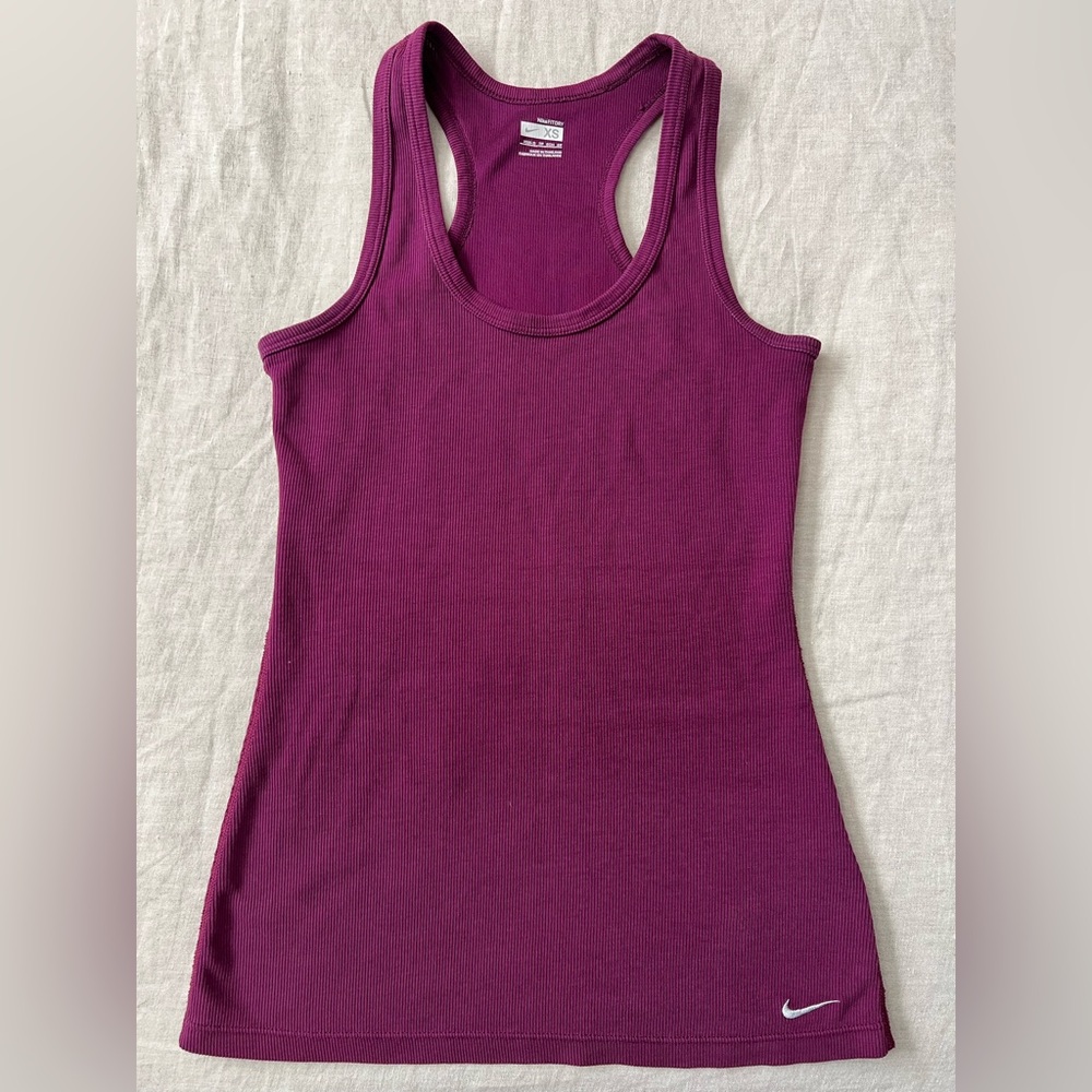 Nike Ribbed Racerbank Tank